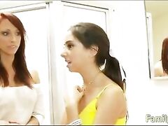 mom and daughter tag team cock 108