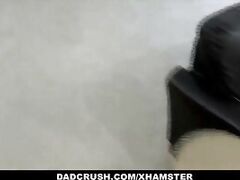 DadCrush - Perverted Stepdad Fucks Daughter Wearing Mini Dre