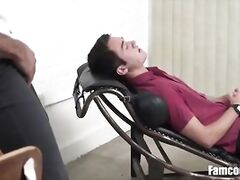 Certified To Perform Gay Or Straight Test- Therapist Fucks Client