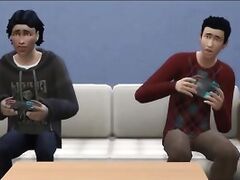 I fuck my best friend's mother while he watches TV